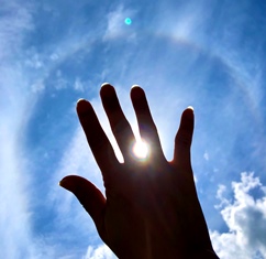 太陽の指輪ハロ