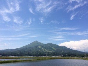 私にとって山といえば磐梯山！大好きな宝の山です。